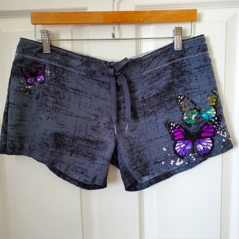 Body Glove Butterfly Board Shorts Women's Size Medium